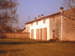 View of the holiday house from the garden.