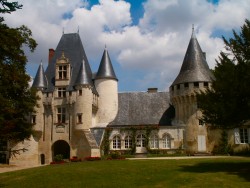 The chateau in Chef Boutonne