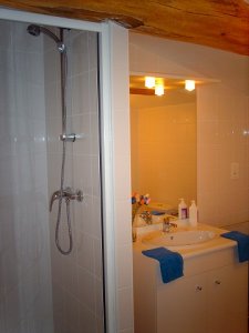 One of the ensuite shower rooms with all modern comforts