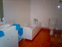 The bathroom, all the towels are provided for your stay