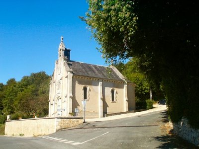 The Church of Saint-M�dard in the village