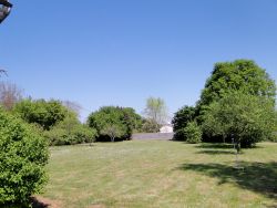 The large private garden